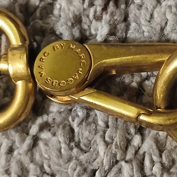 ✨ Marc by Marc Jacobs Classic Q Workwear Leather Satchel Tote Bag Beige Cream - Picture 7 of 16